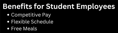 Benefits for Student Employment
